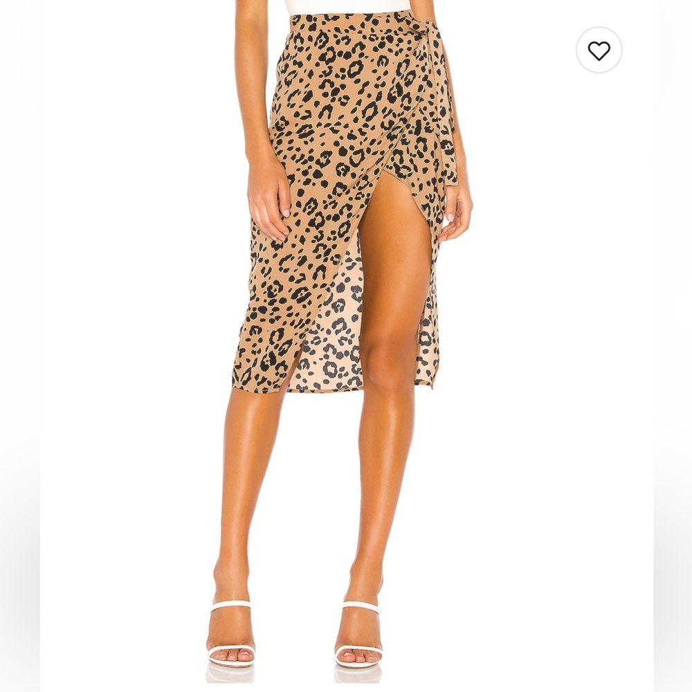 Lovers and Friends Marla Skirt leopard Small